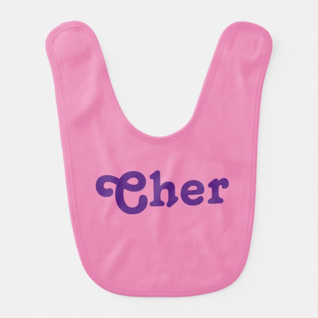Baby Bib Cher (Front)