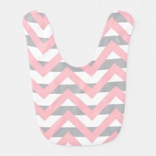 Baby Bib/Chevron and Stripes Bib