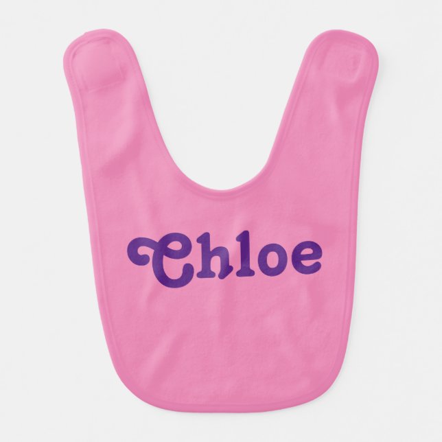 Baby Bib Chloe (Front)