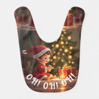 Baby bib Christmas