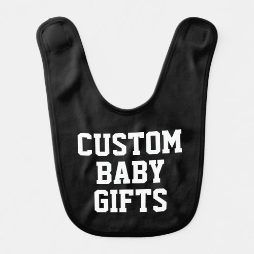Baby Bib Custom Baby Gifts Blank Template