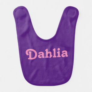 Baby Bib Dahlia