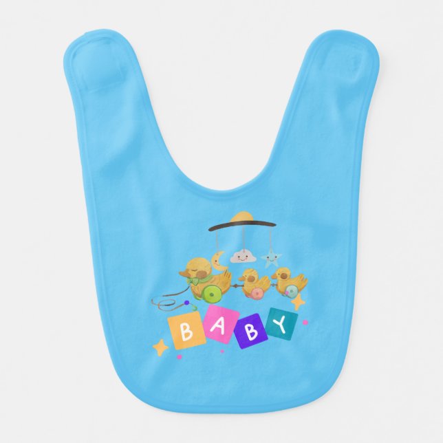 baby bib ECC,BABERO BEBE (Front)