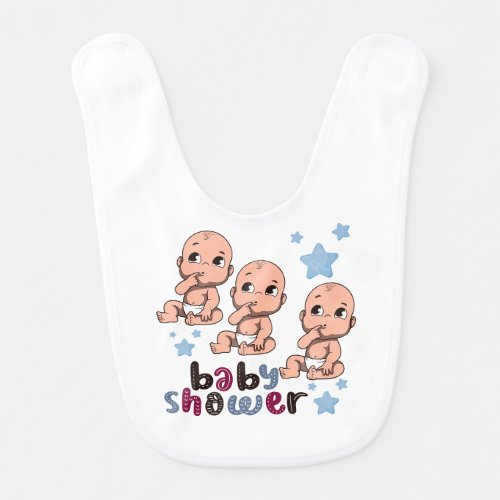 baby bib ECC BABERO THRES BEBES