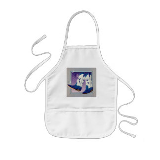 Baby Bib - Electric Slide Cowboy Boots Kids' Apron
