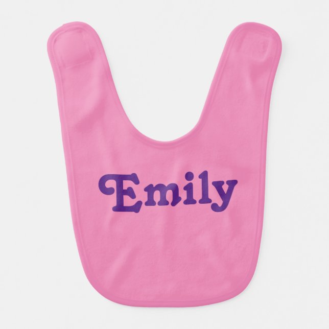 Baby Bib Emily (Front)