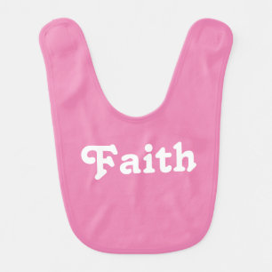 Baby Bib Faith
