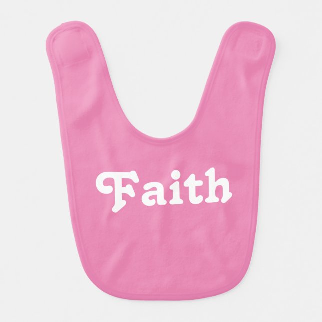 Baby Bib Faith (Front)
