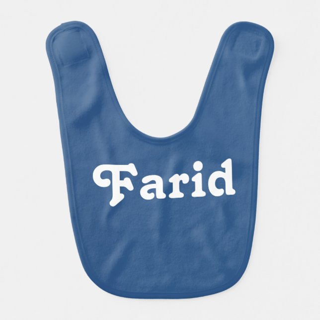 Baby Bib Farid (Front)