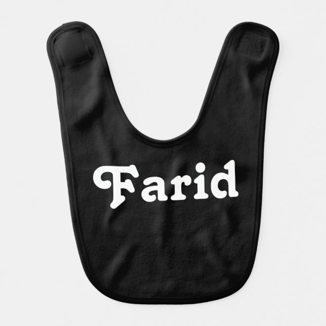 Baby Bib Farid (Front)