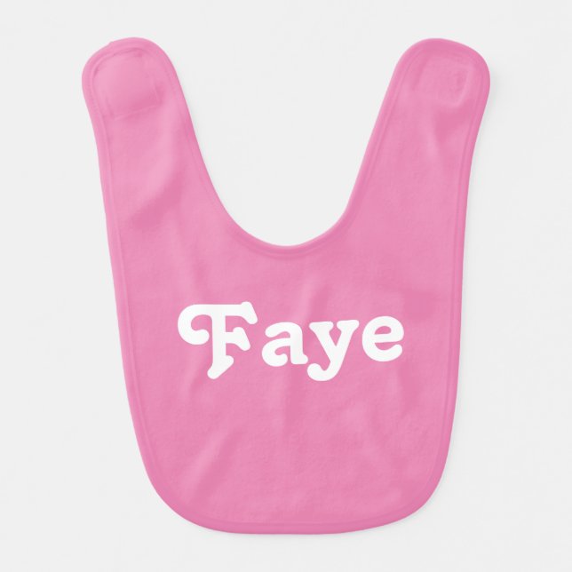 Baby Bib Faye (Front)