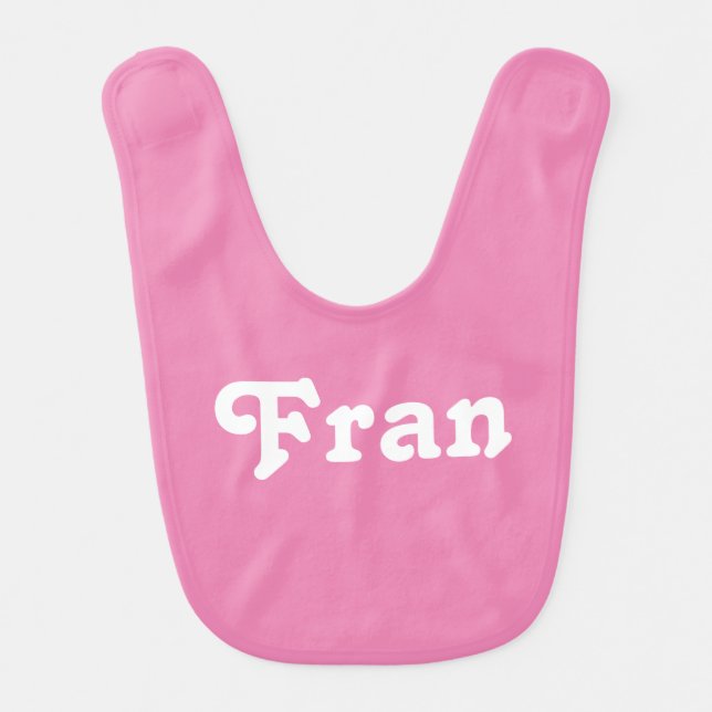 Baby Bib Fran (Front)