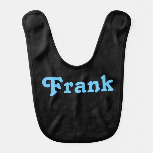  Baby Bib Frank (Front)