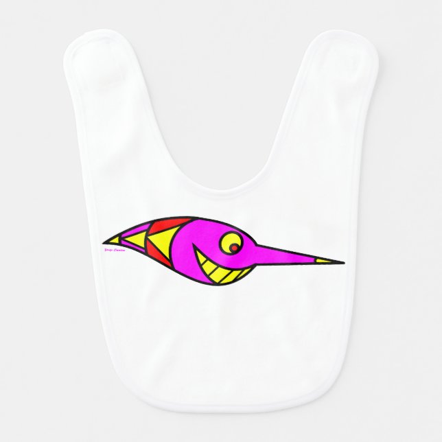 baby bib funny baby jango baby bib (Front)