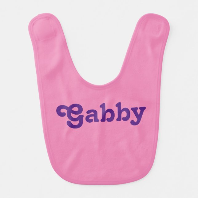 Baby Bib Gabby (Front)