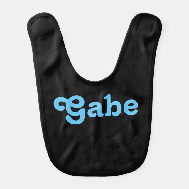 Baby Bib Gabe (Front)