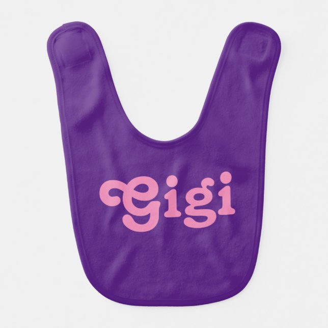 Baby Bib Gigi (Front)
