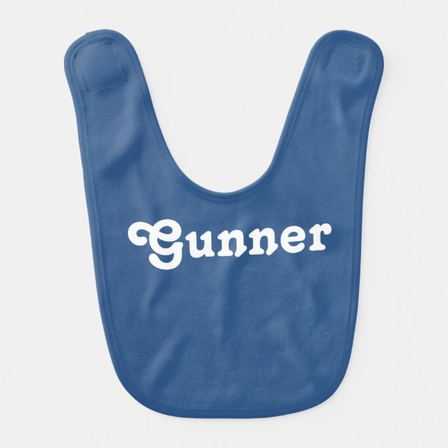 Baby Bib Gunner (Front)