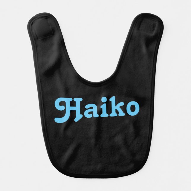Baby Bib Haiko (Front)