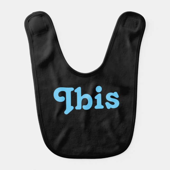 Baby Bib Ibis (Front)