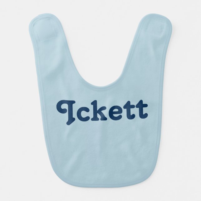 Baby Bib Ickett (Front)