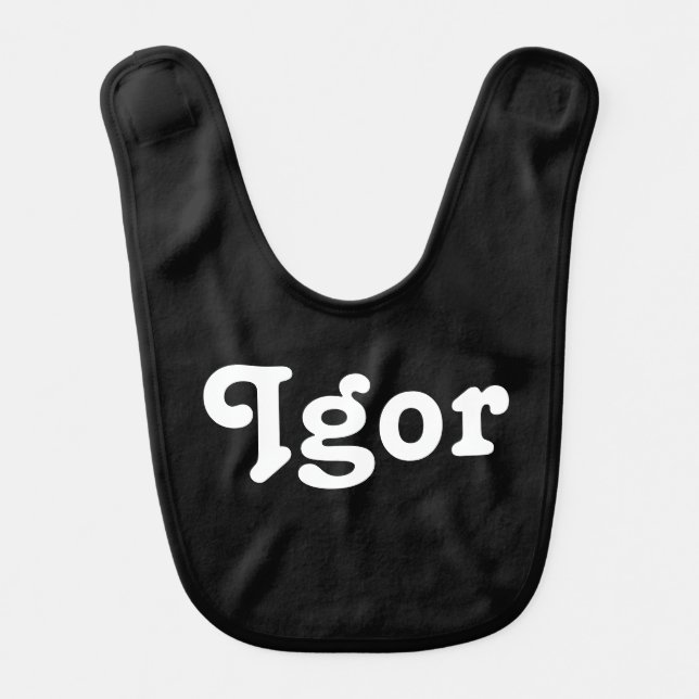 Baby Bib Igor (Front)
