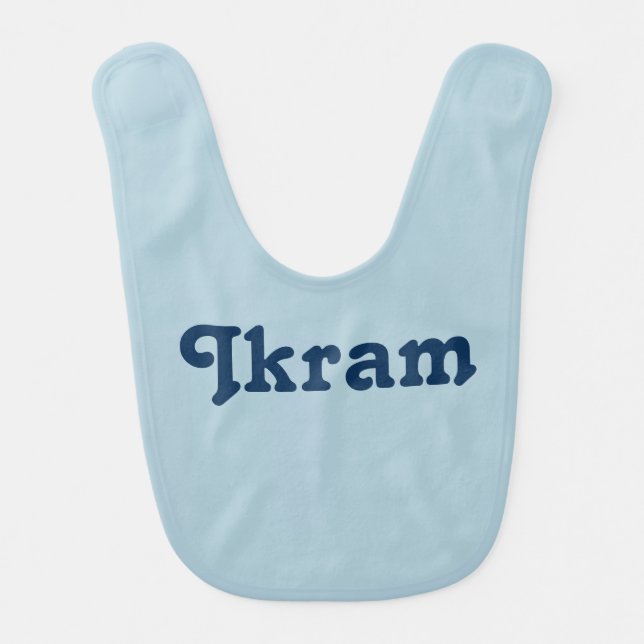 Baby Bib Ikram (Front)