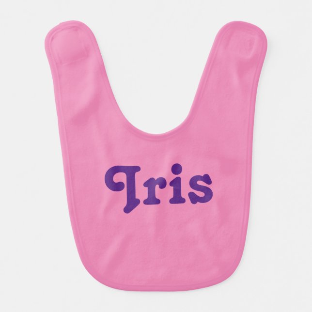 Baby Bib Iris (Front)
