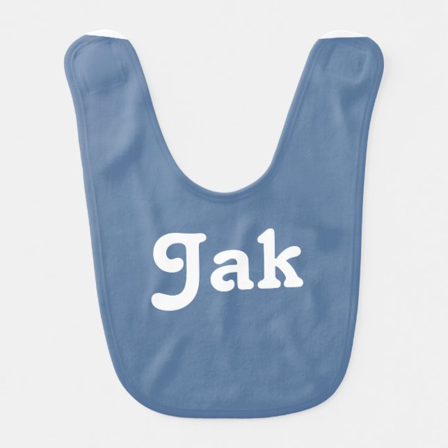 Baby Bib Jak (Front)