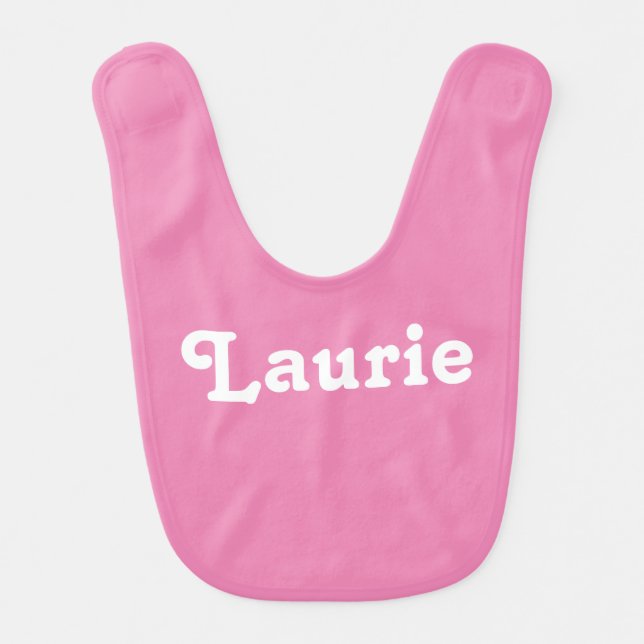 Baby Bib Laurie (Front)