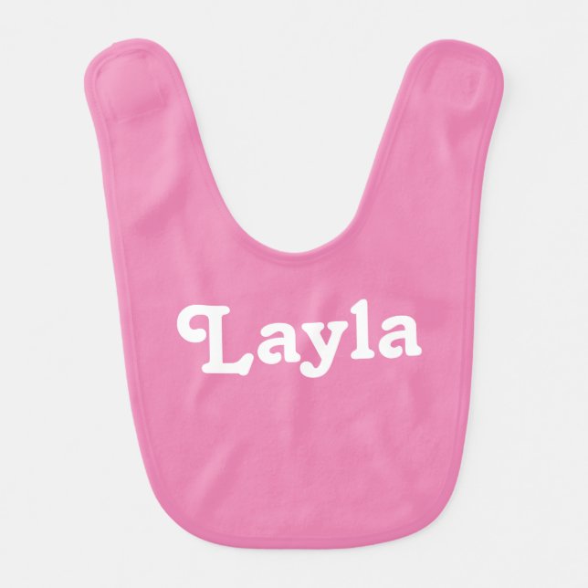 Baby Bib Layla (Front)