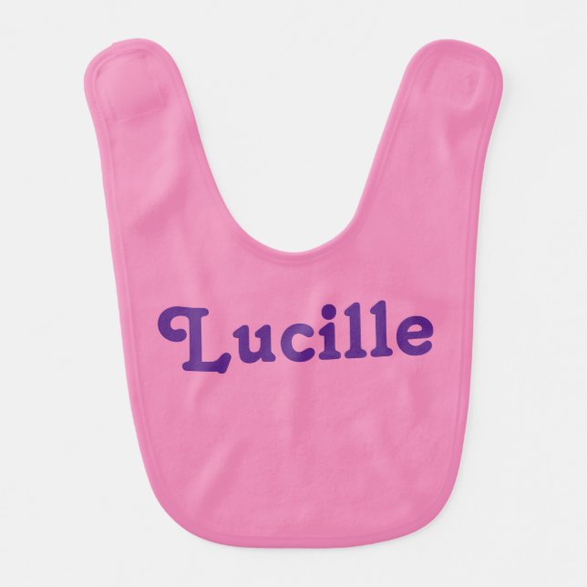 Baby Bib Lucille (Front)