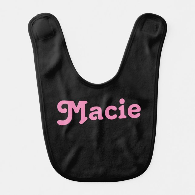 Baby Bib Macie (Front)