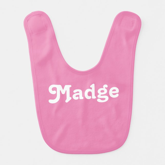Baby Bib Madge (Front)