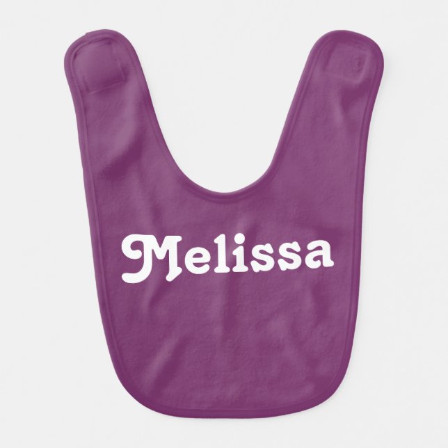 Baby Bib Melissa (Front)