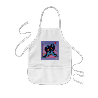 Baby Bib - Midnight Cowboy Boots Kids' Apron