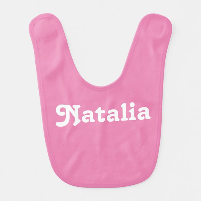 Baby Bib Natalia (Front)