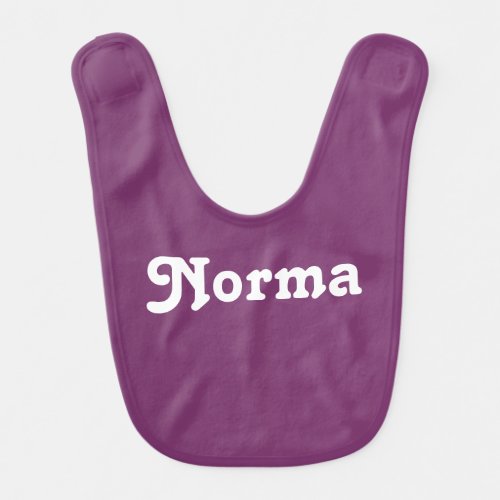Baby Bib Norma