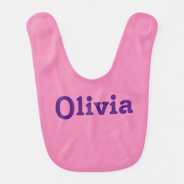 Baby Bib Olivia (Front)