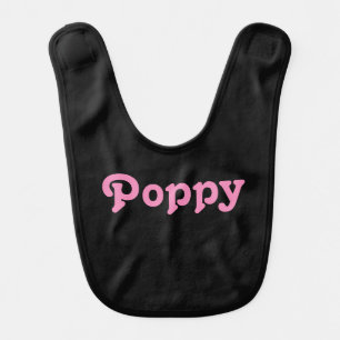 Baby Bib Poppy