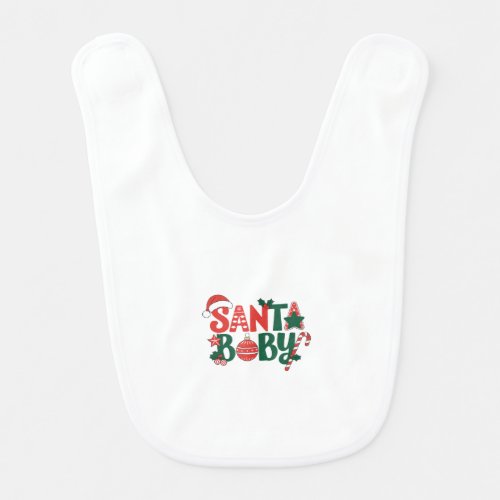 Baby Bib _ Santa Baby