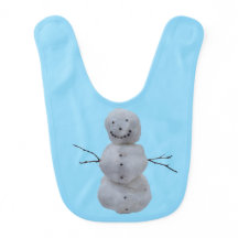 Baby Bib – Snowman