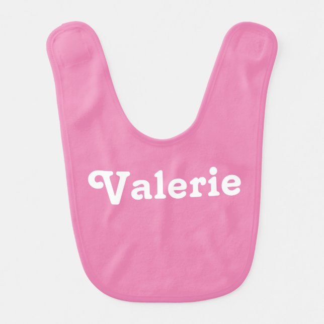 Baby Bib Valerie (Front)