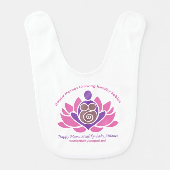 Baby Bib with HMHBA Logo (Front)