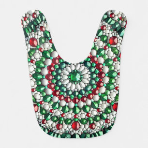 Baby bib with Italian Colors Design