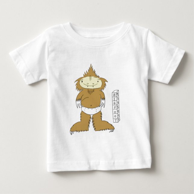 baby bigfoot baby T-Shirt (Front)