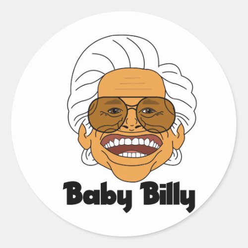 Baby Billy Classic Round Sticker