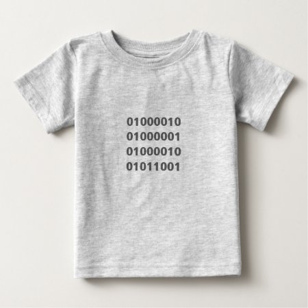 Baby Binary Baby T-shirt