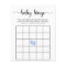 Baby Bingo Blue Baby Boy Shower Game
