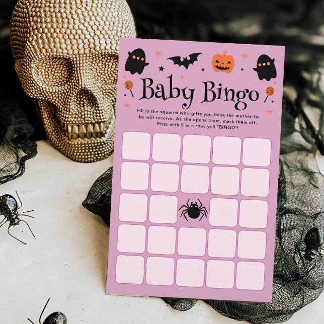 Baby Bingo Halloween Baby Brewing Baby Shower Game (Creator Uploaded)